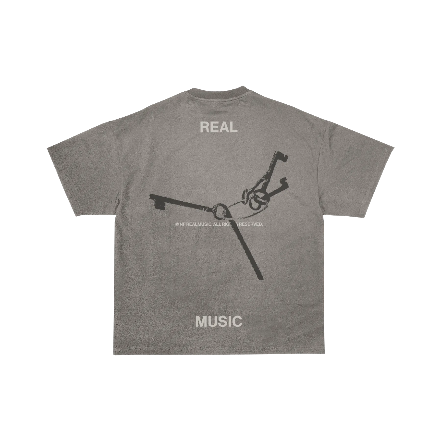 Grey "PERCEPTION" Keys T-Shirt