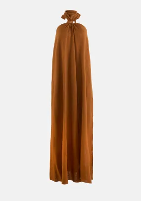 Halter Backless Maxi Dress