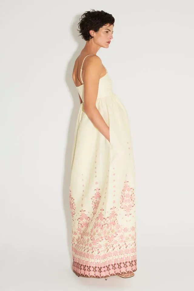 Hansen & Gretel Akacia Maxi Dress - Cream Empress