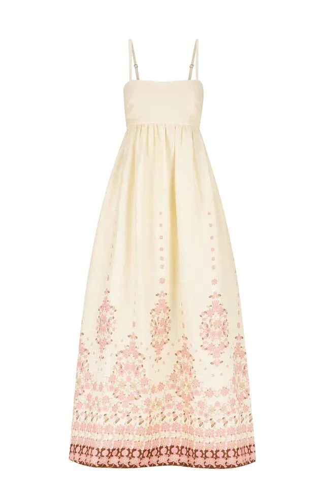 Hansen & Gretel Akacia Maxi Dress - Cream Empress