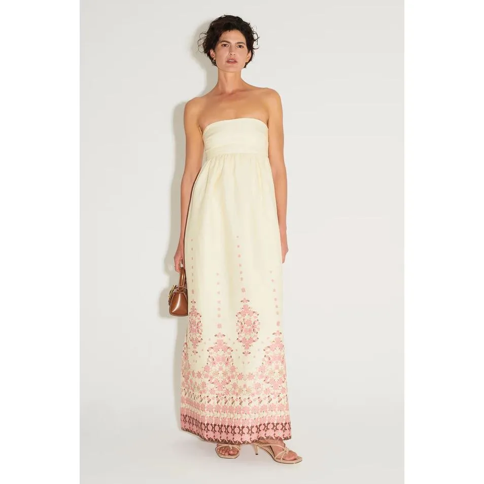 Hansen & Gretel Akacia Maxi Dress - Cream Empress