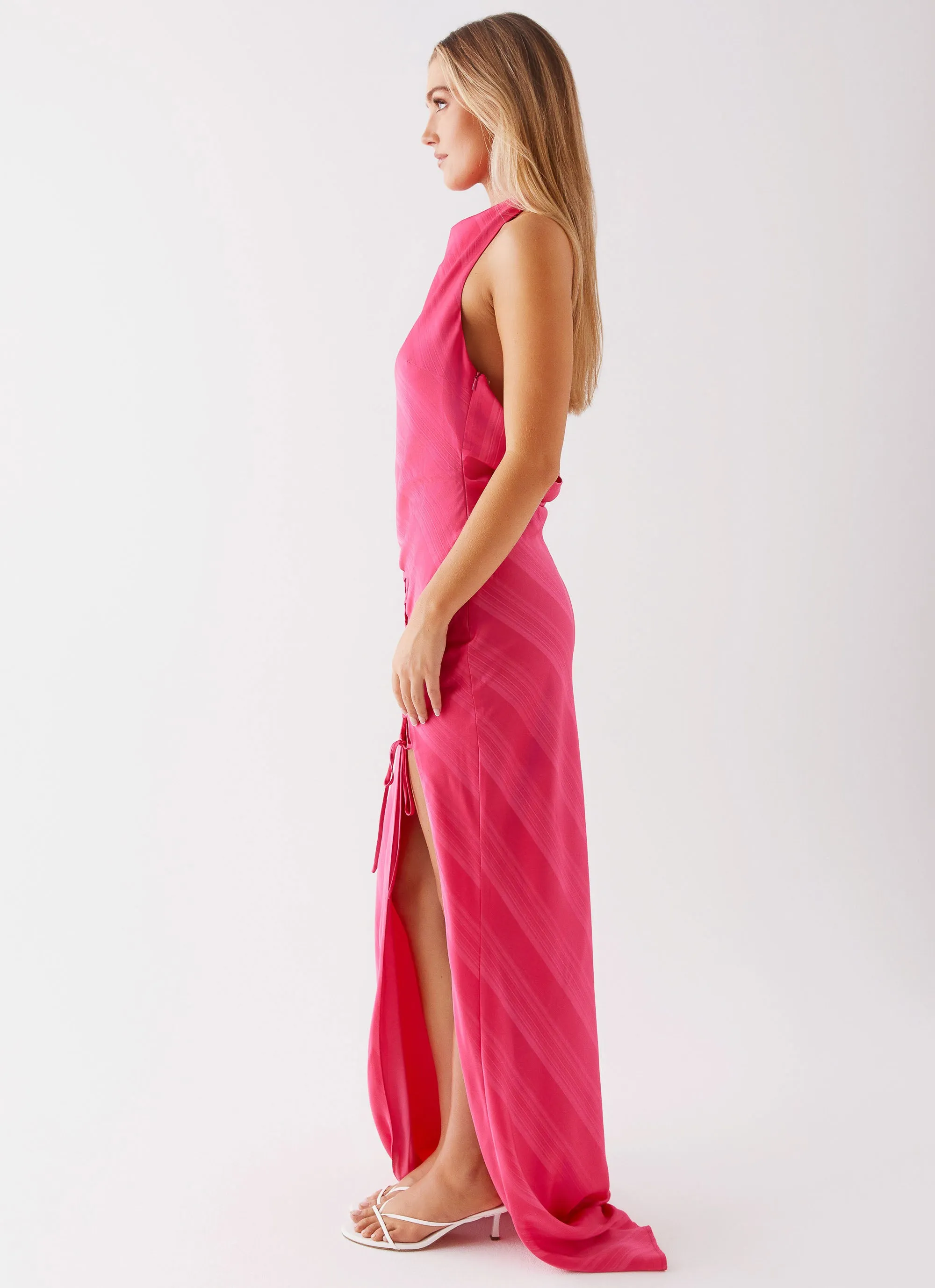 Heartbeat Maxi Dress - Pink