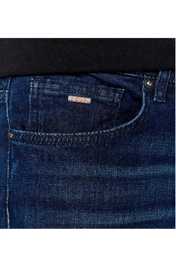 Hugo Boss Regular Denim Jeans Dark