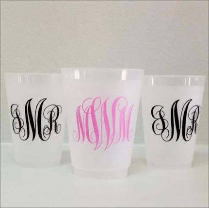 I Do BBQ Personalized Shatterproof Cups