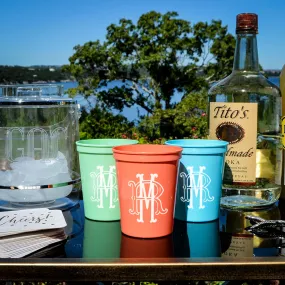 Interlocking Monogram Stadium Party Cups