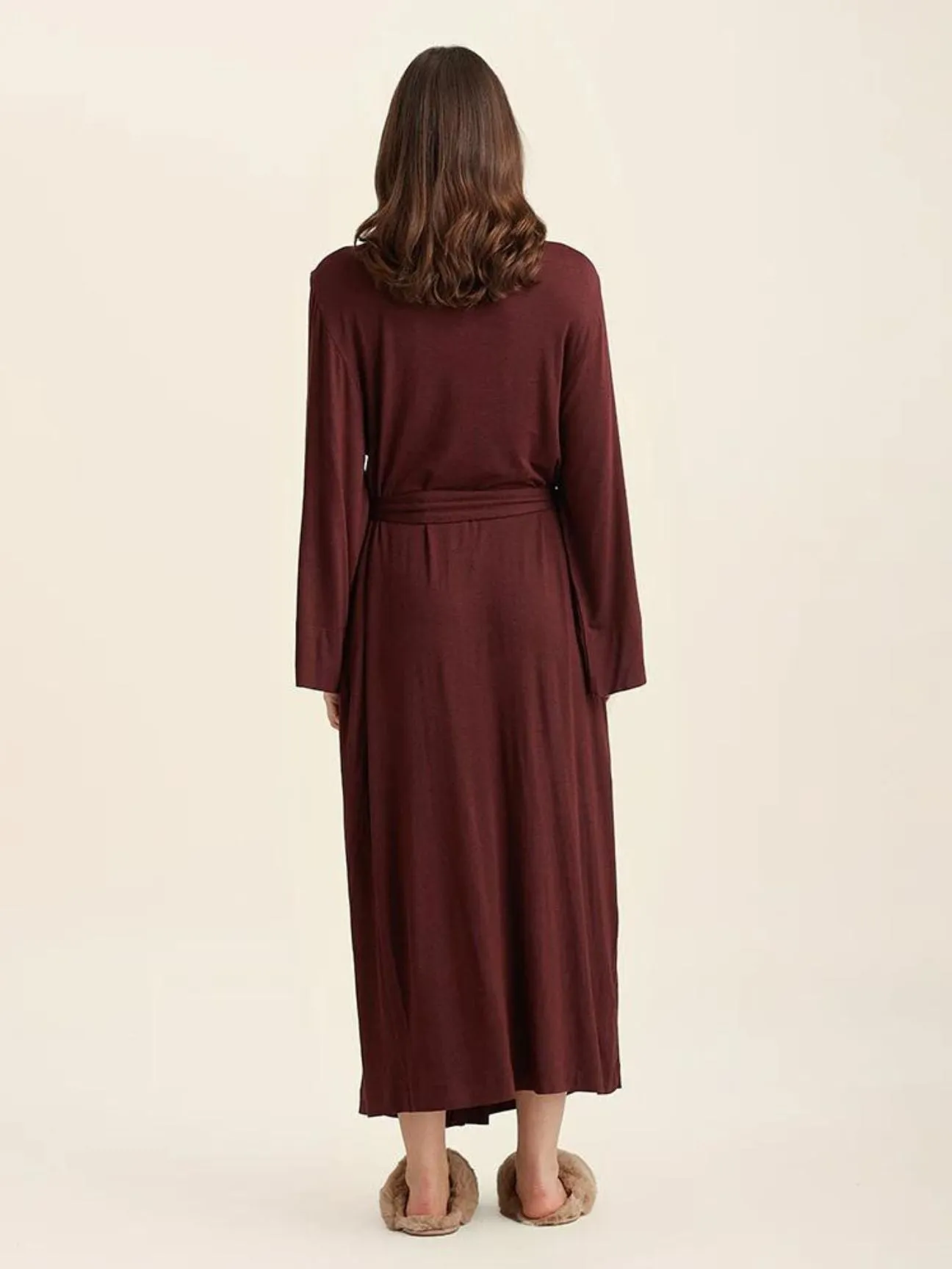 Kate Modal Soft Maxi Robe