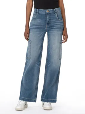 Kut Jodi High Rise Wide Leg Carpenter Jean