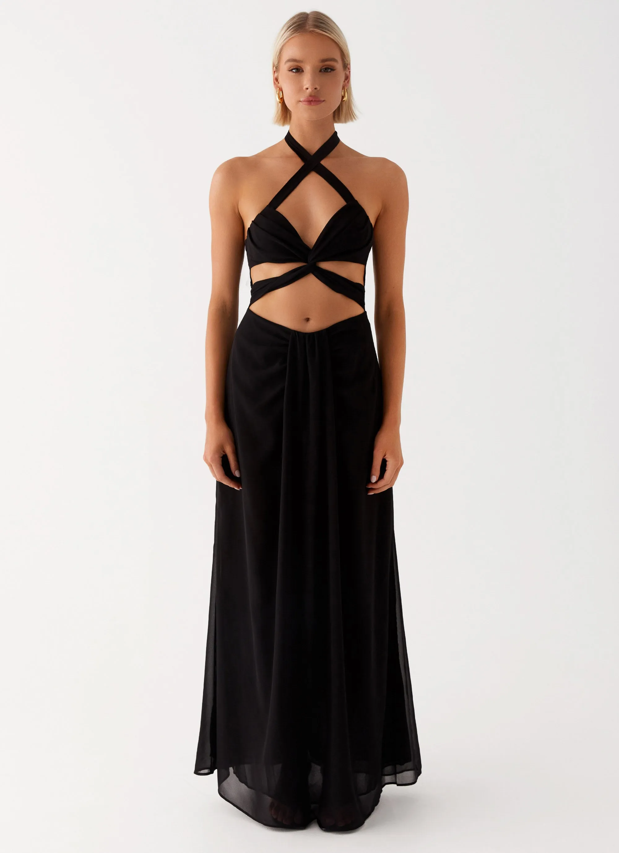 Lady Marmalade Maxi Dress - Black