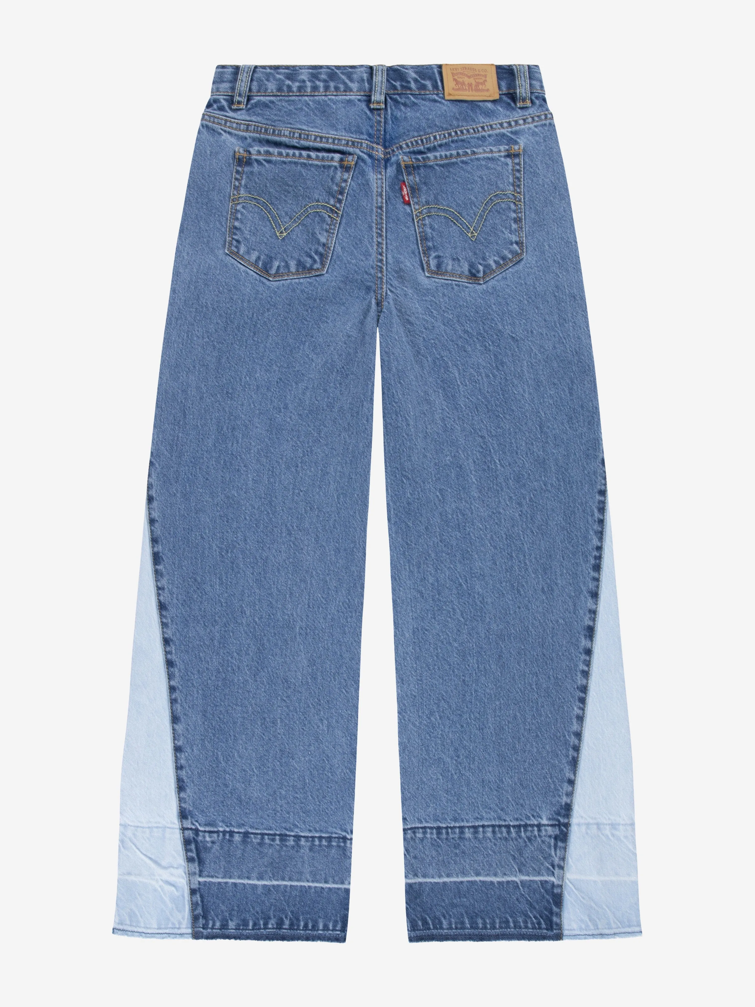 Levi's Girls '94 Baggy Wide Leg Release Jeans in Blue