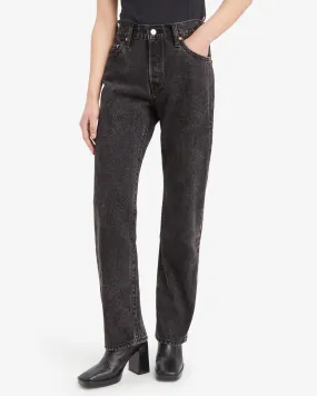 Levi's® Womens 501 90's Relaxed Straight Fit Jeans - Static Black Noise