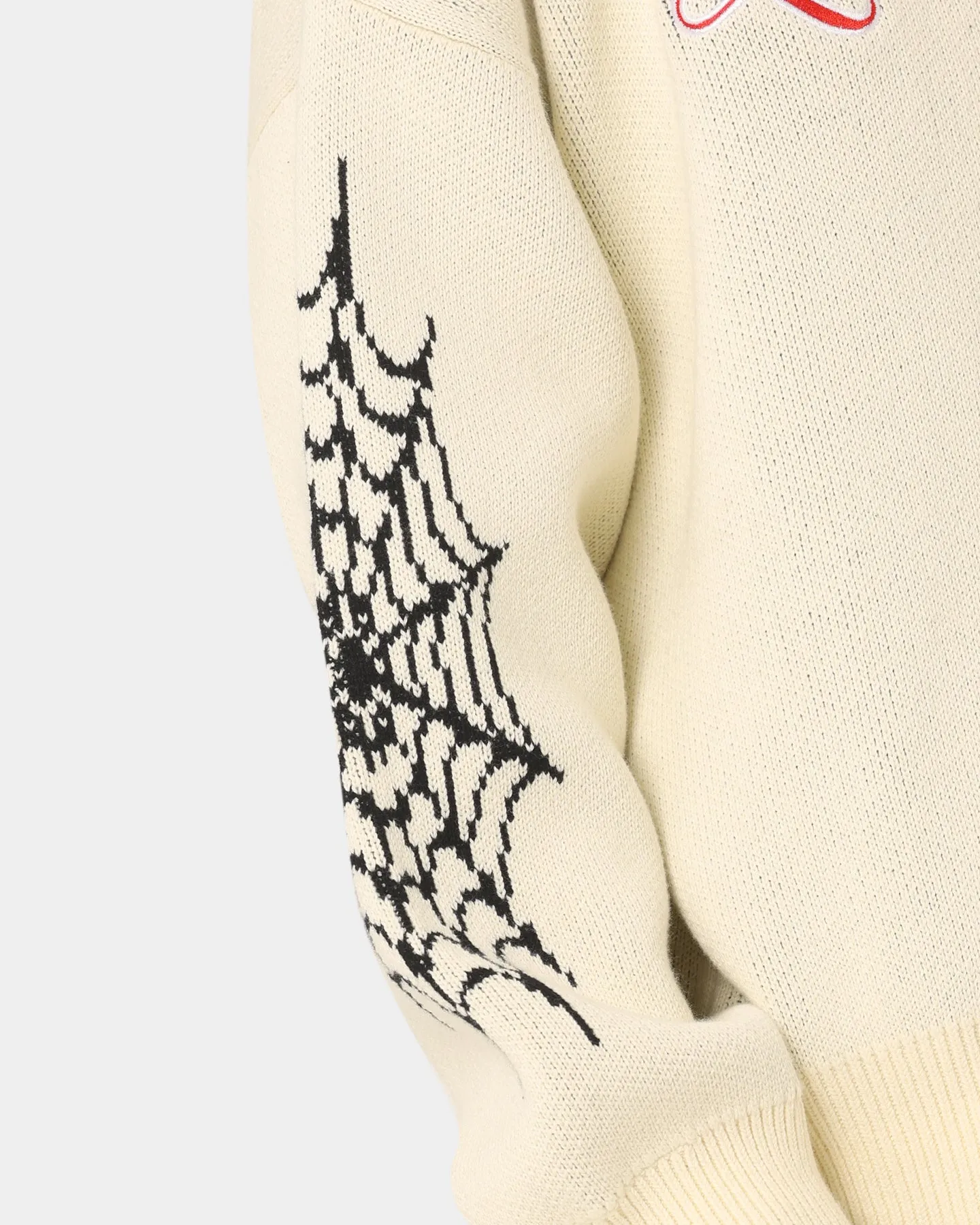 Loiter Spider Cardigan Cream