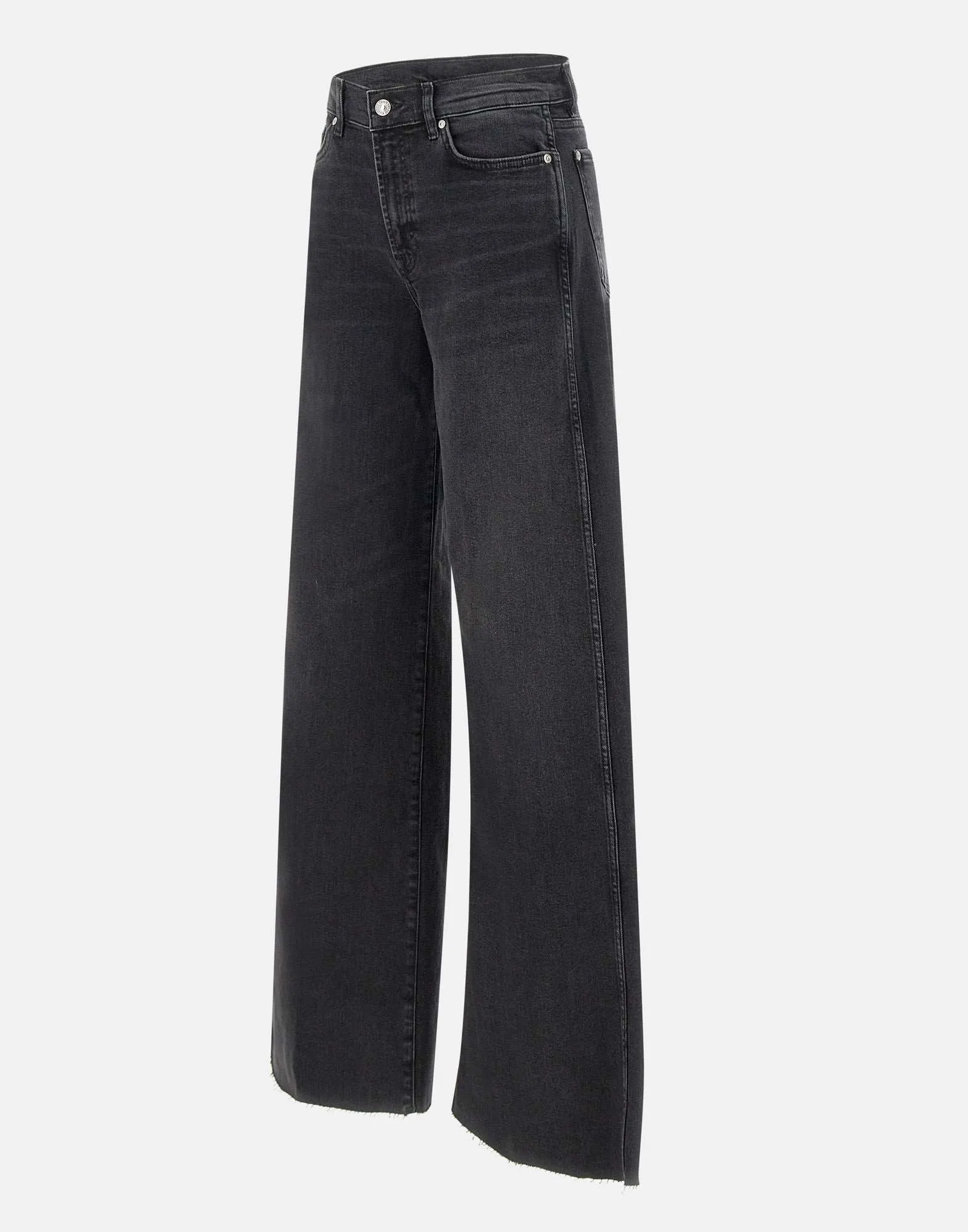 Lotta Lux Vintage Black Wide Leg Jeans