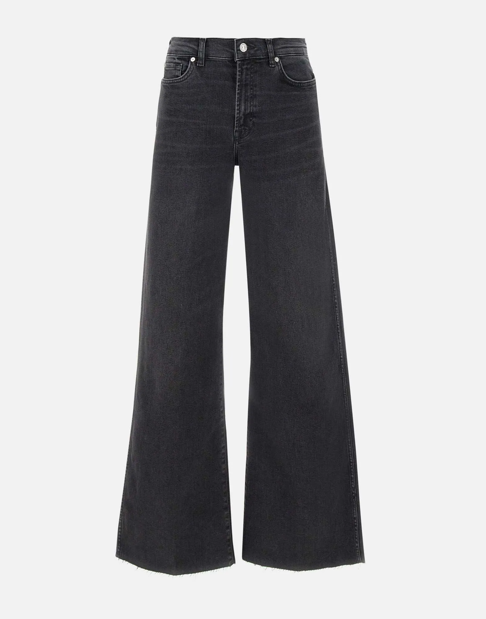 Lotta Lux Vintage Black Wide Leg Jeans