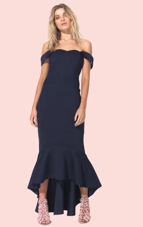 Lovers Rock Dress - Navy