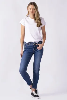 LTB - Deanna Y Mid rise Ankle Super Slim  - Talia Wash