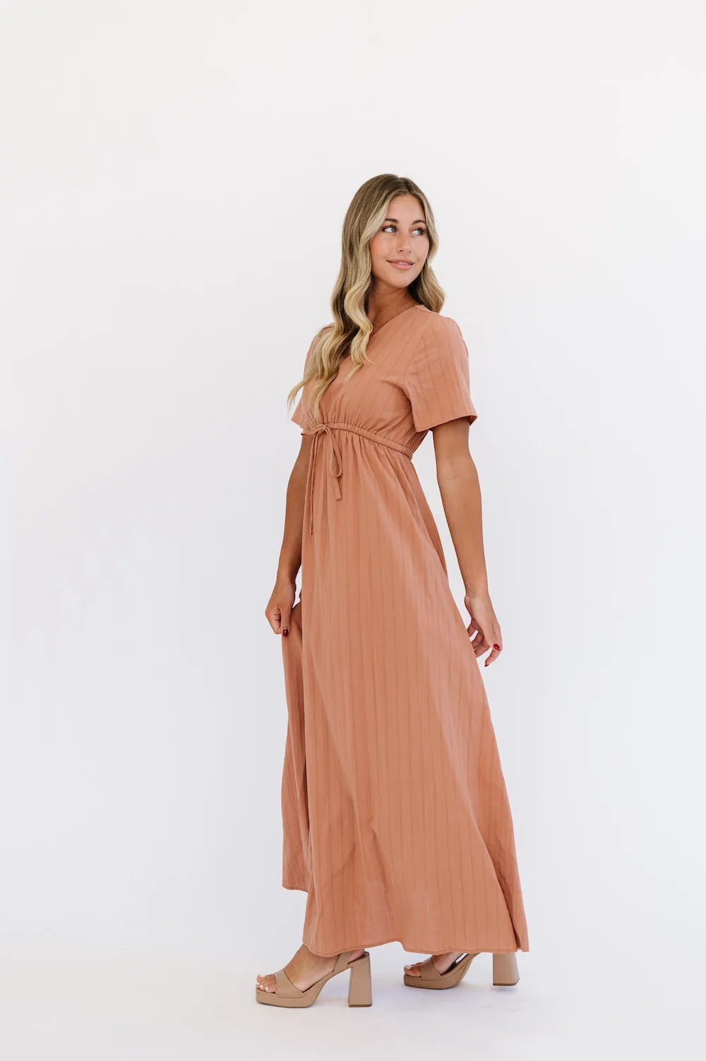 Lula Dress in Camel