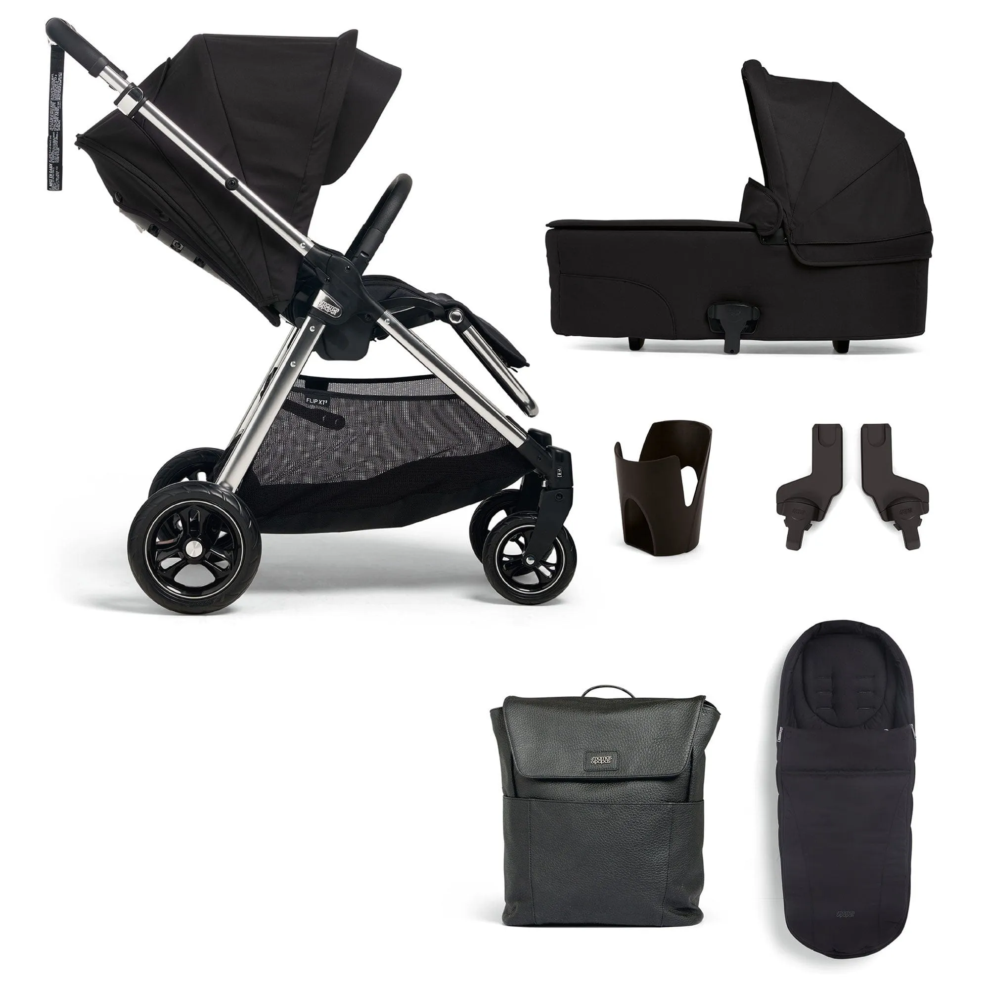 Mamas & Papas Flip XT³ 6 Piece Essentials Bundle in Slated Navy