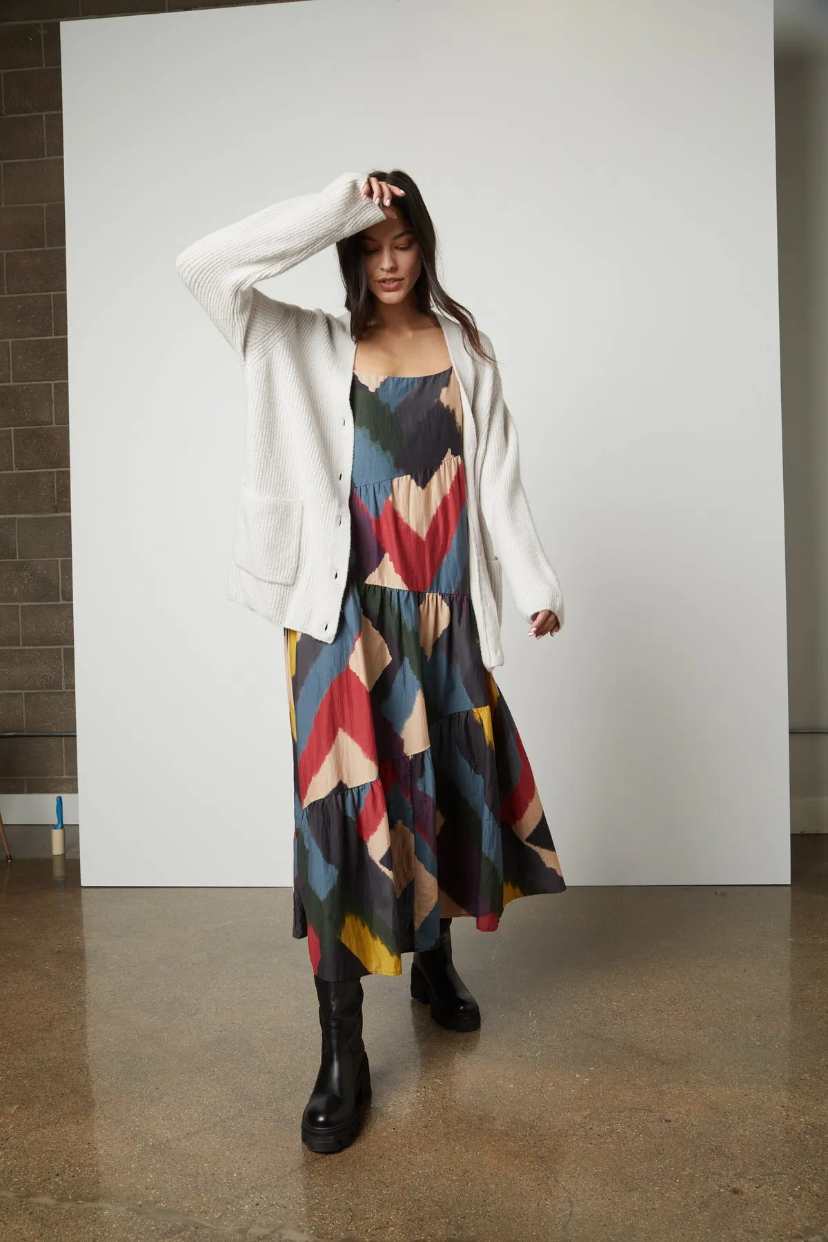 MARYANN PRINTED MAXI DRESS