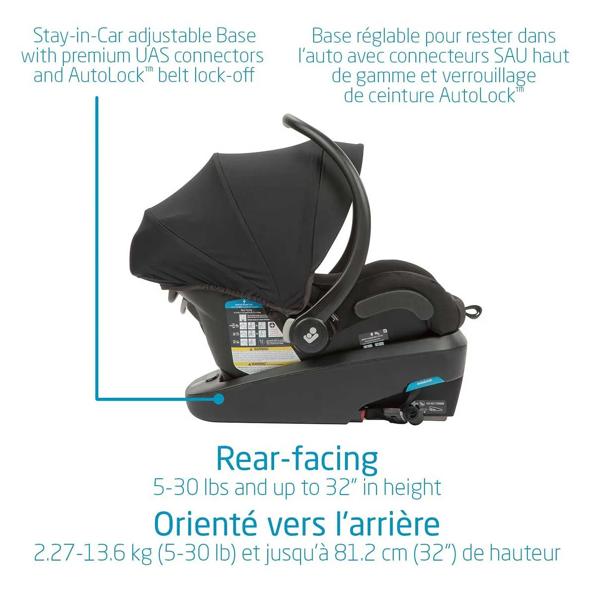 Maxi Cosi Zelia Max 5-in-1 Modular Travel System | Basalt Black (OPEN BOX)