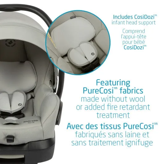 Maxi Cosi Zelia Max 5-in-1 Modular Travel System | Polished Pebble