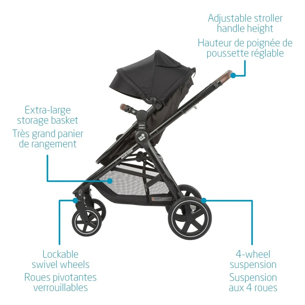 Maxi Cosi Zelia Max 5-in-1 Modular Travel System