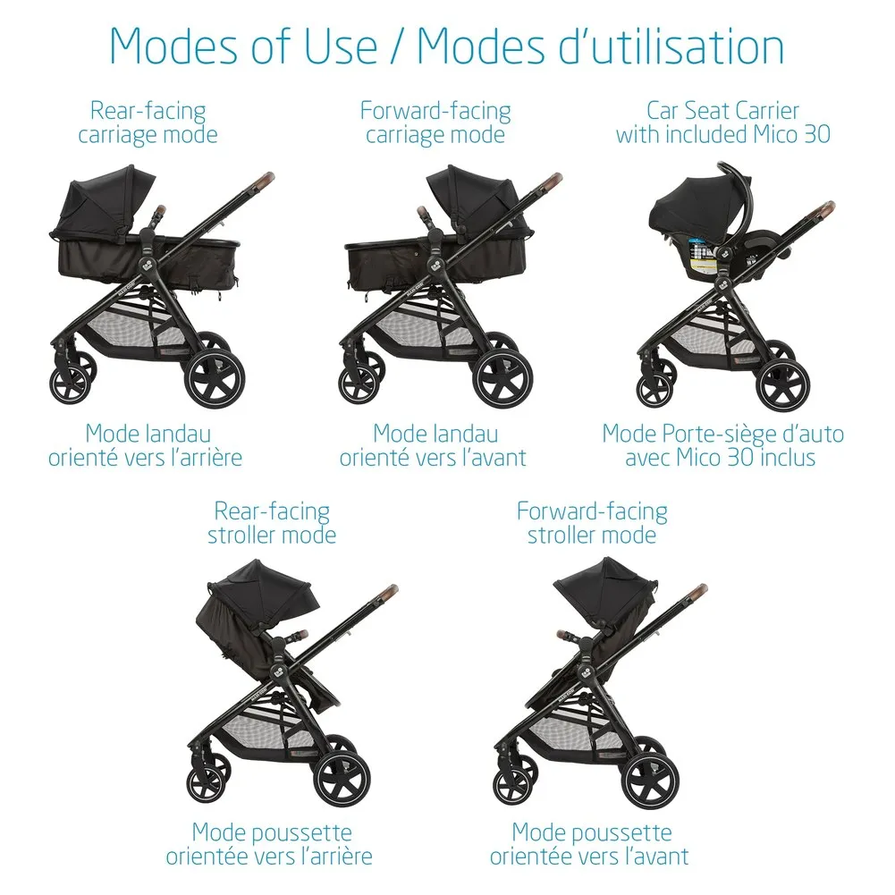 Maxi Cosi Zelia Max 5-in-1 Modular Travel System