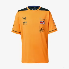 McLaren Kids T-Shirt, Lando Norris Team, Orange, 2022