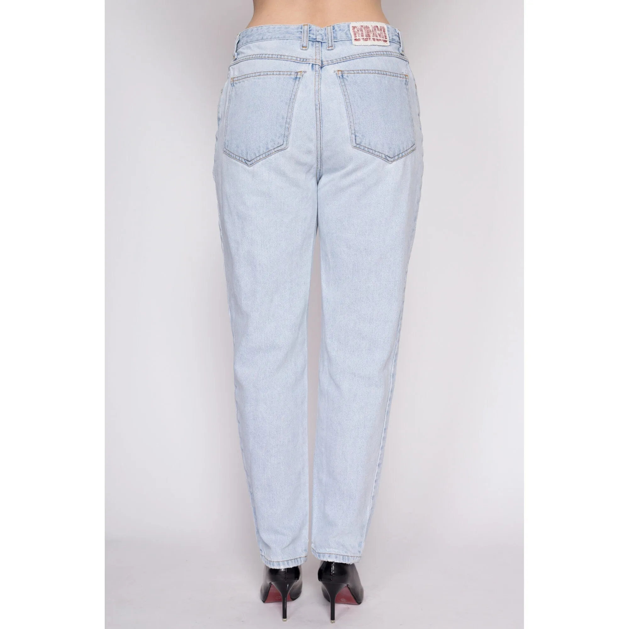 Medium 90s Bongo Light Wash Mom Jeans 31"