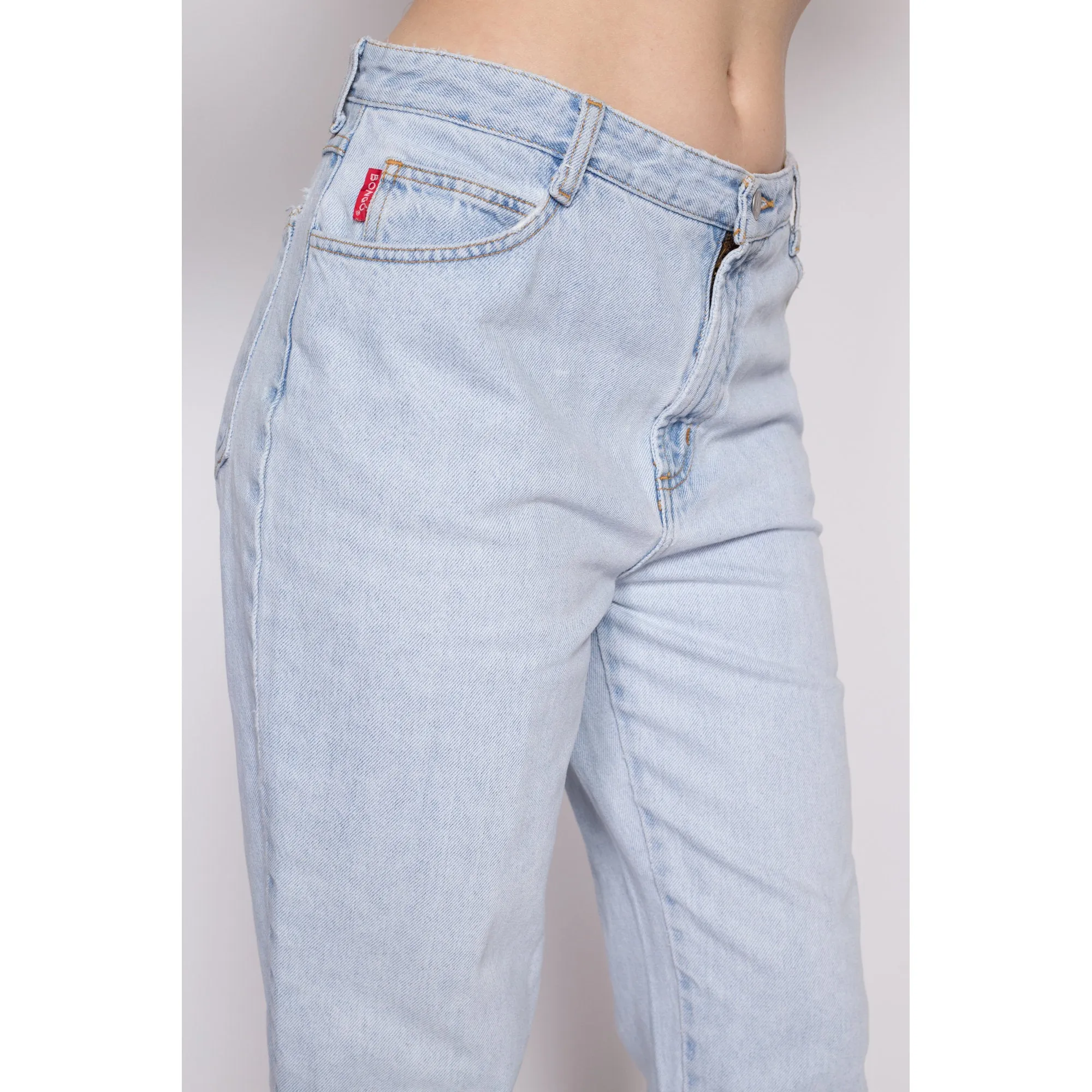 Medium 90s Bongo Light Wash Mom Jeans 31"