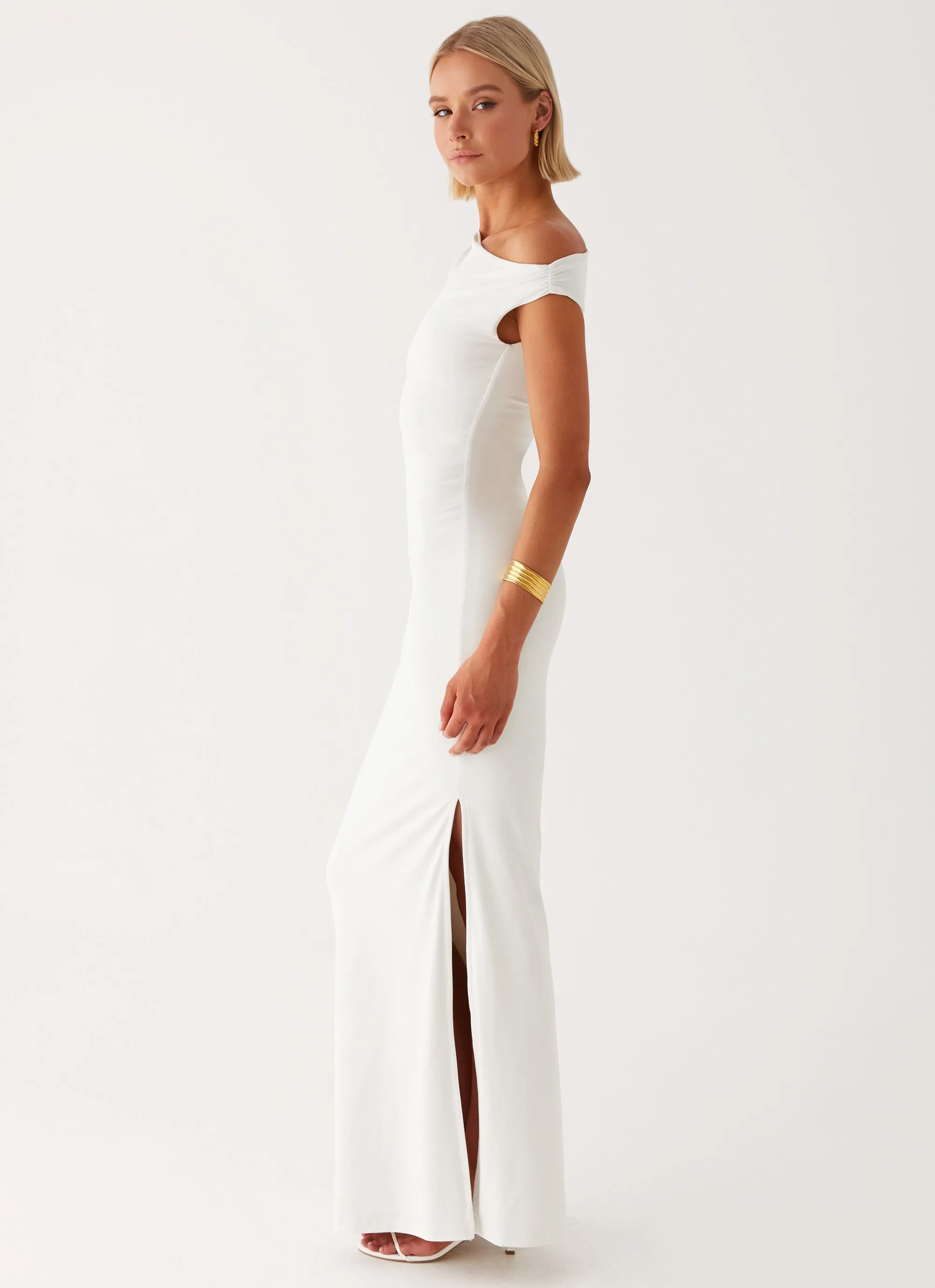 Mendes Maxi Dress - White