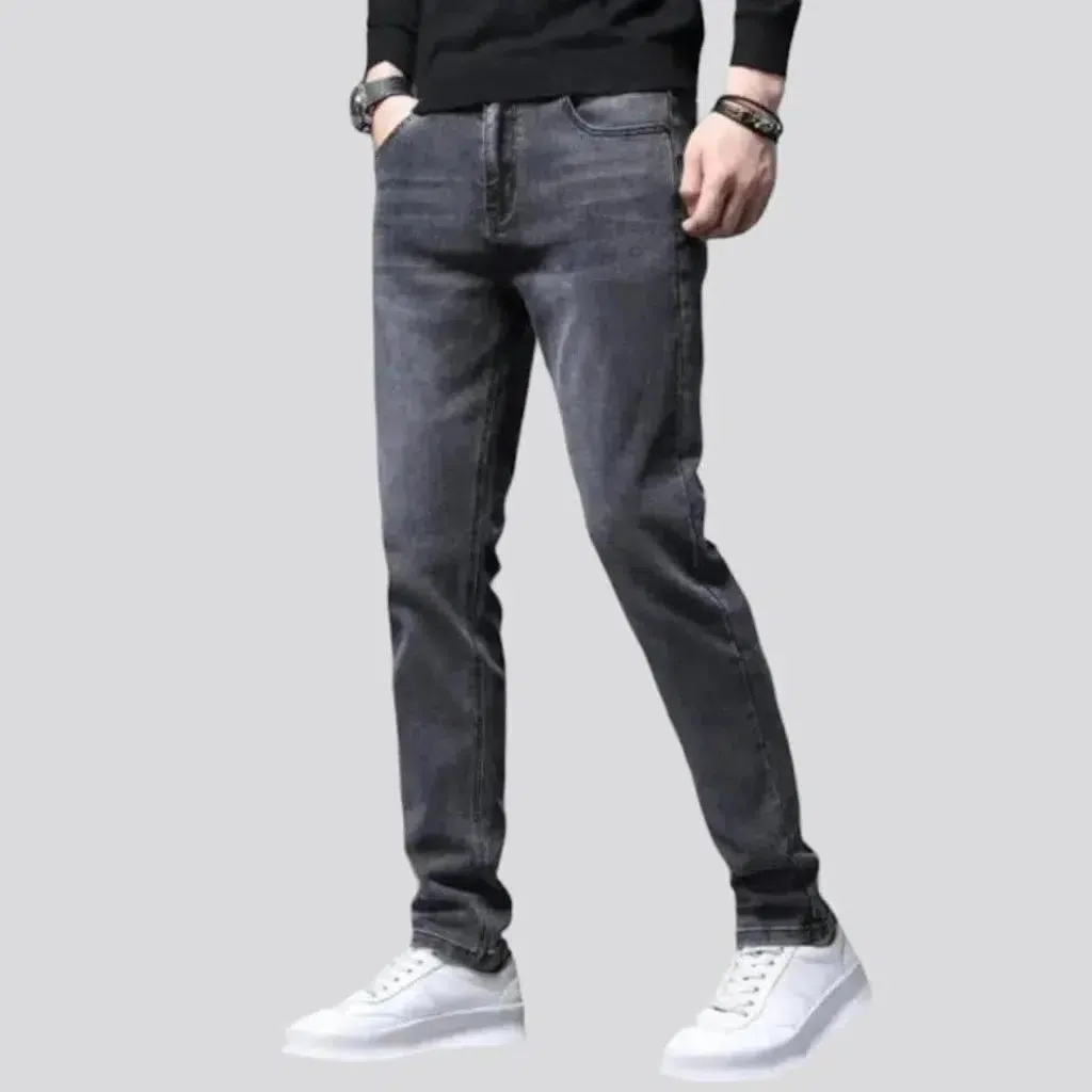 Men's dark jeans