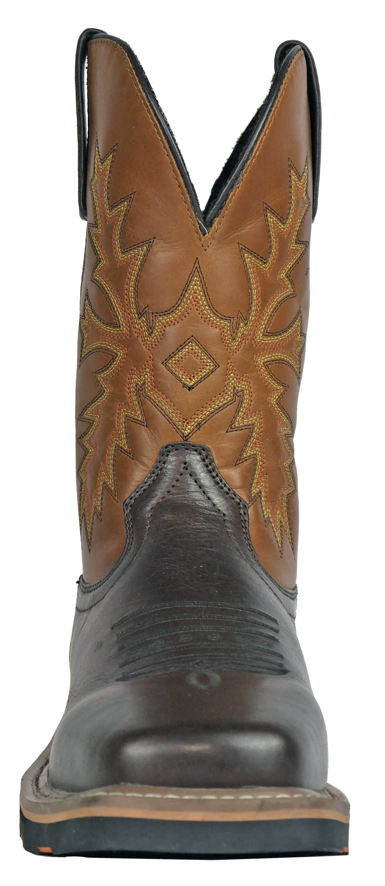 Men's Hoss Landon Brown, EH, Pull On Western Soft Toe Boot