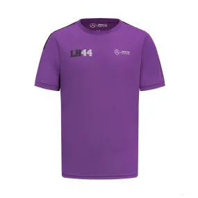 Mercedes Lewis Hamilton Sports Tee, Purple