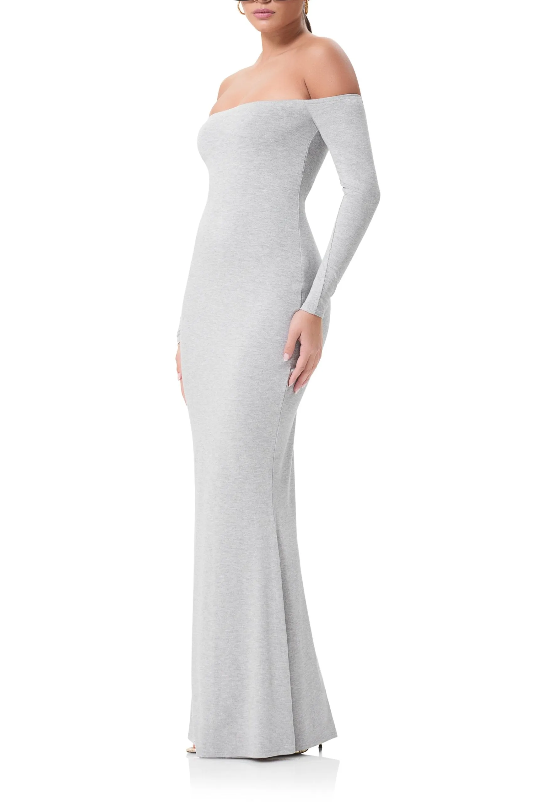 Mickey Maxi Dress - Heather Grey