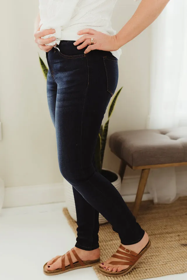 Mid-Rise Skinny Jeans