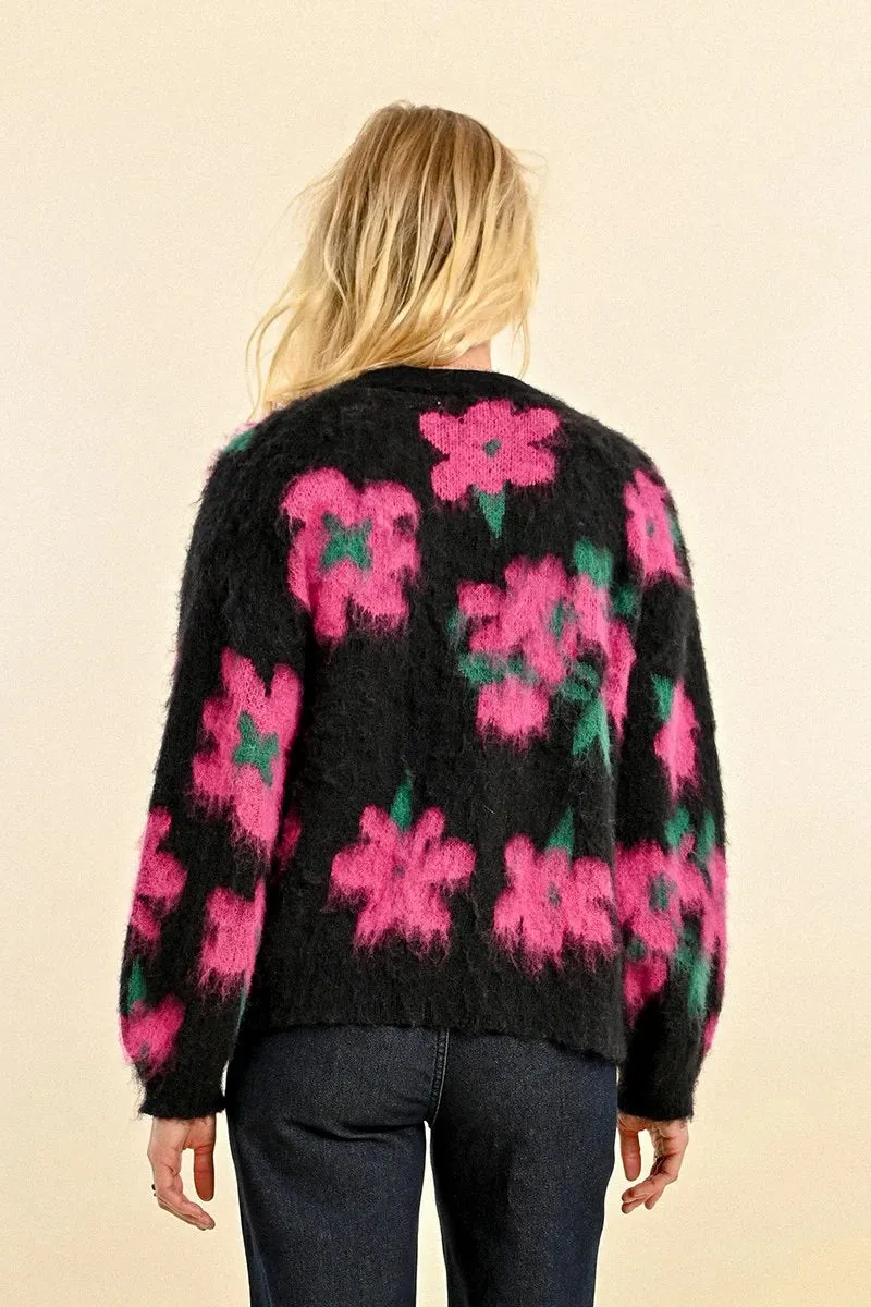 Molly Bracken Cardigan with flowers