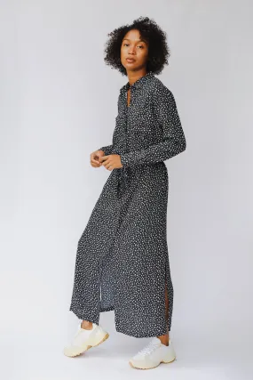 nalini maxi dress animal dot