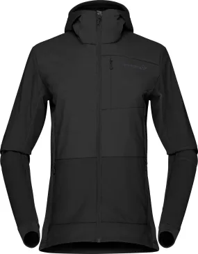 Norrøna Women&#x27;s Falketind Alpha90 Insulated Zip Hood Caviar | Buy Norrøna Women&#x27;s Falketind Alpha90 Insulated Zip Hood Caviar here | Outnorth