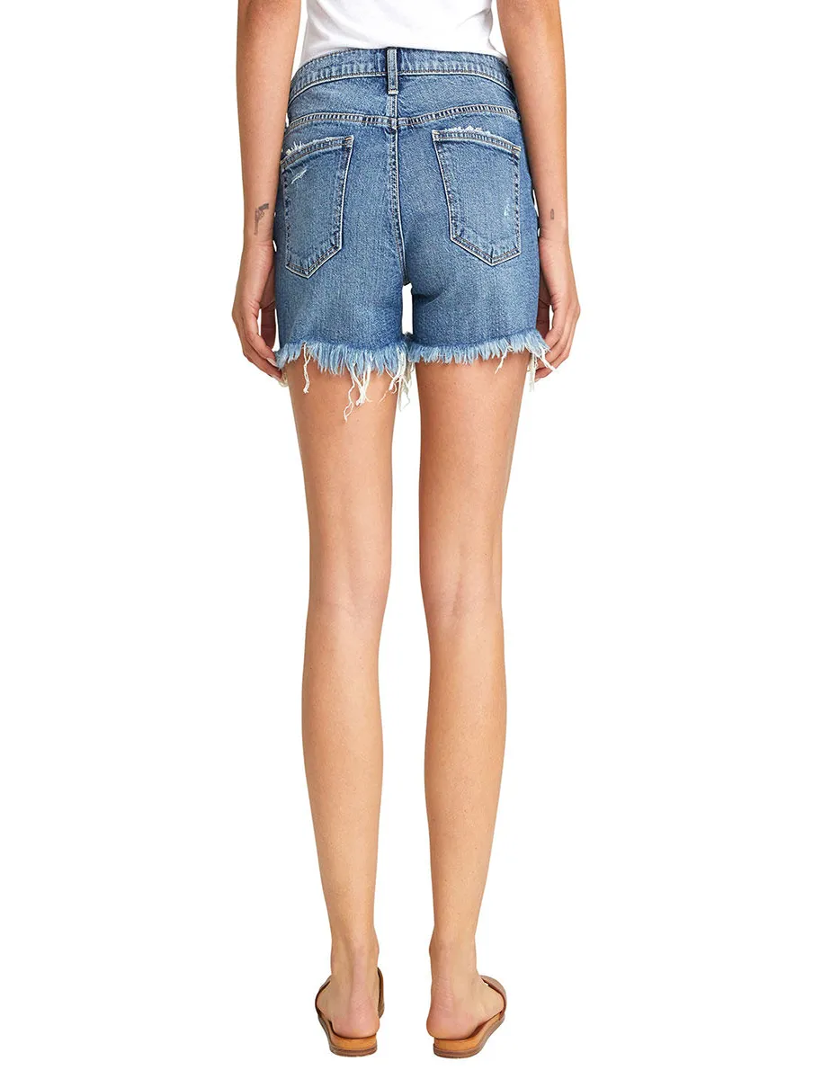 Not Your Boyfriend's High Rise Shorts by Silver Jeans