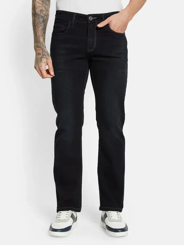 Octave Men Bootcut Clean Look No Fade Jeans