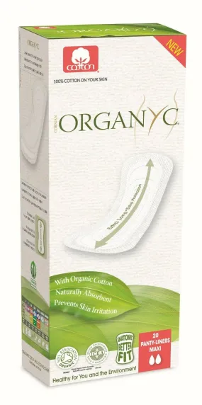 Organyc Panty Liners Flat - Maxi