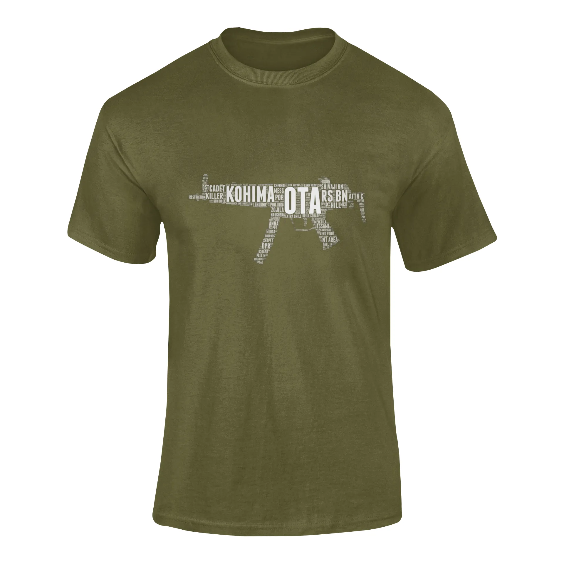 OTA T-shirt - Word Cloud Kohima - MP5 (Men)