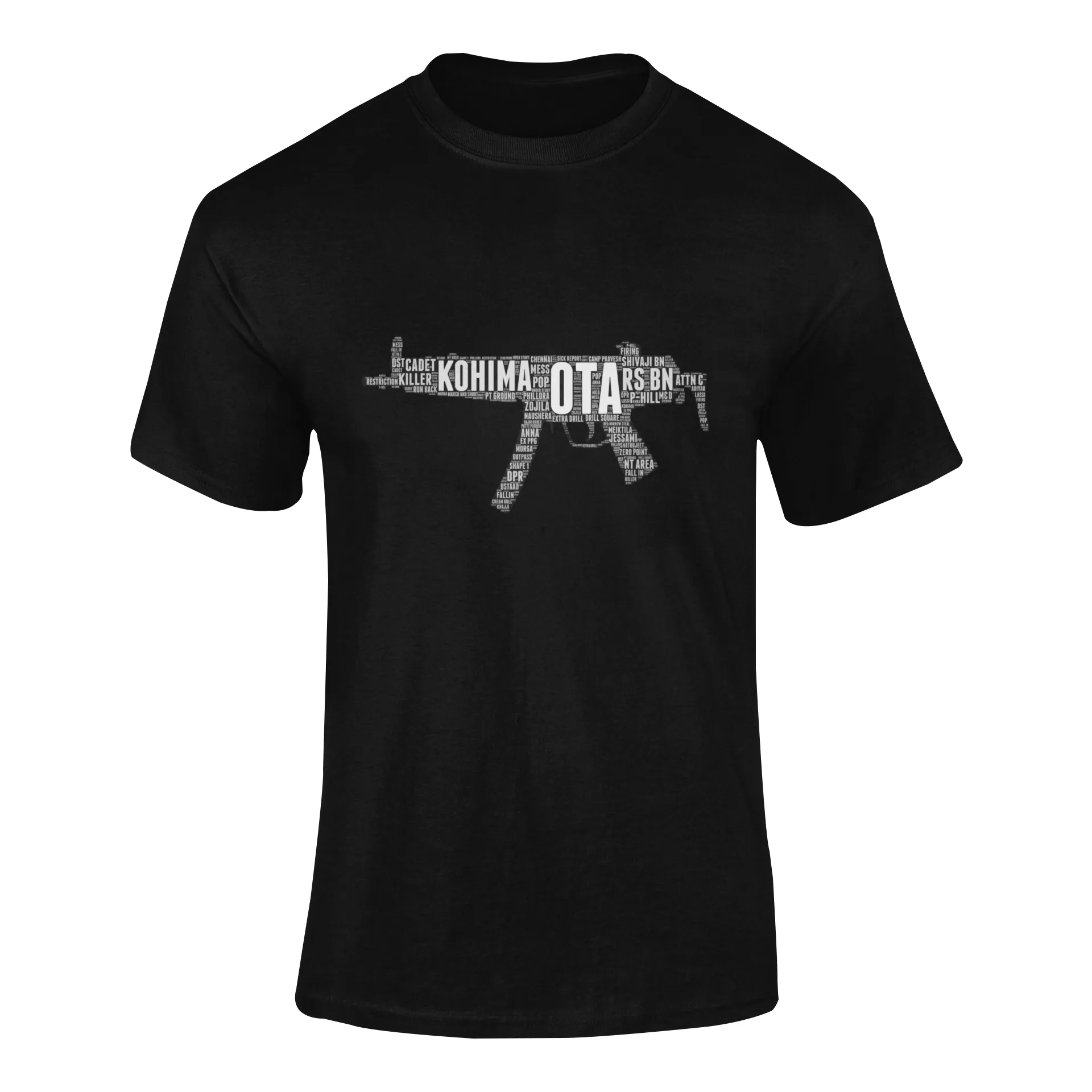 OTA T-shirt - Word Cloud Kohima - MP5 (Men)