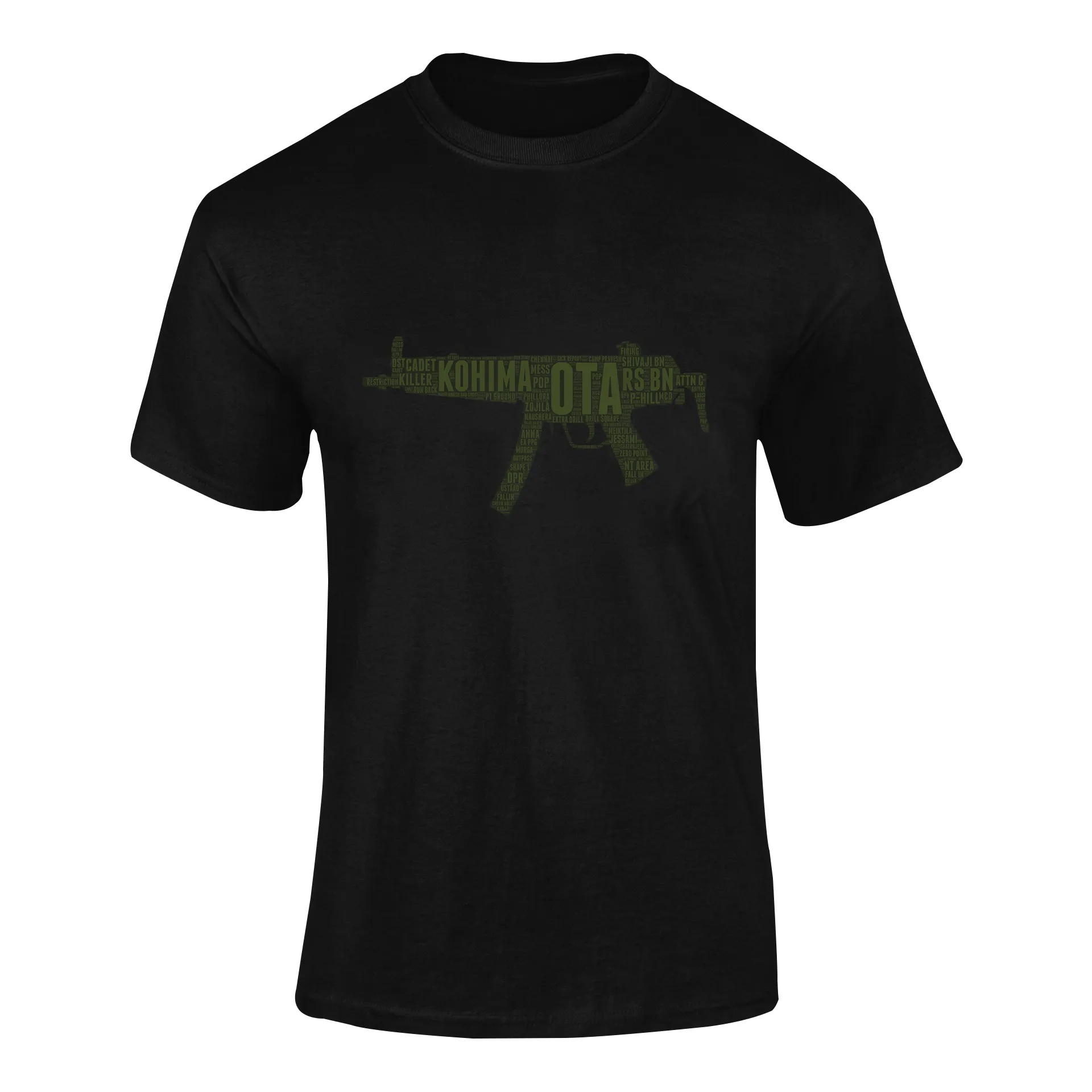 OTA T-shirt - Word Cloud Kohima - MP5 (Men)