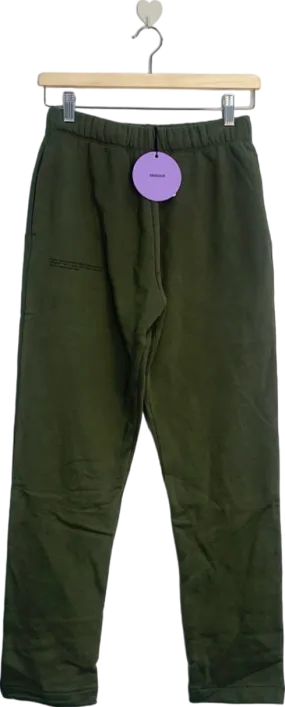 PANGAIA Rosemary Green Organic Cotton Slim Leg Track Pants XS