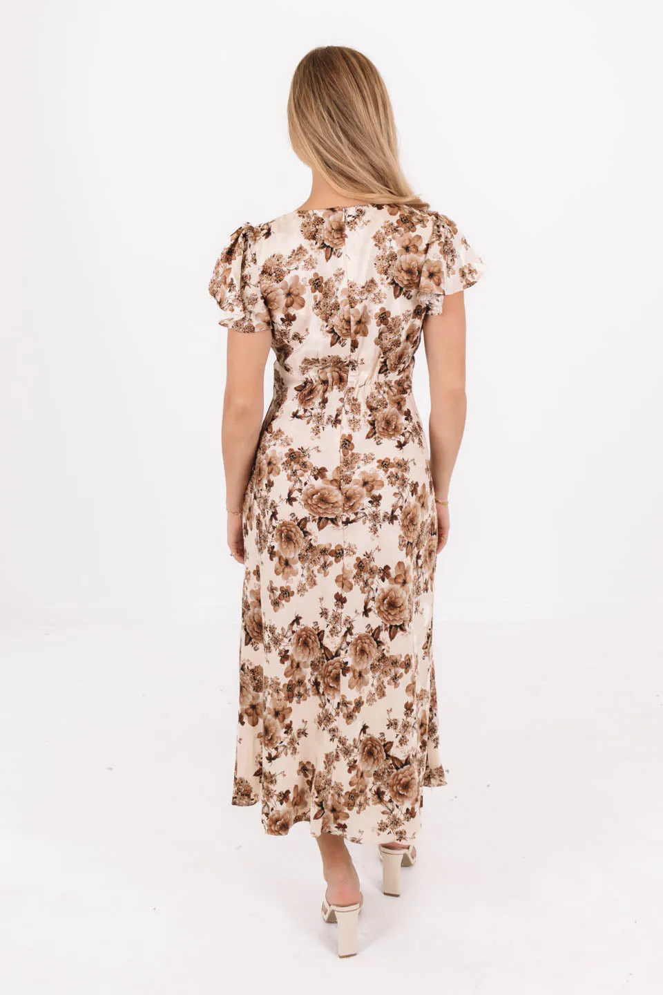 Park Avenue Midi Dress - Ivory