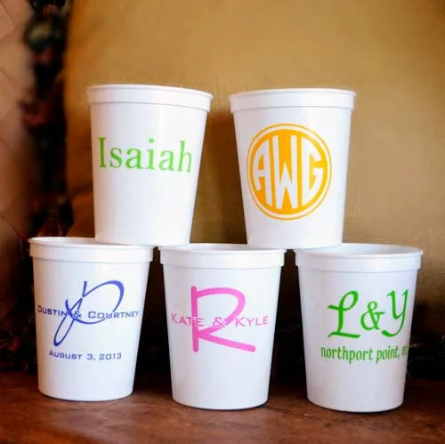 Personalized After Party Stadium Cups