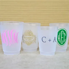 Personalized Frost Flex Shatterproof Party Cups