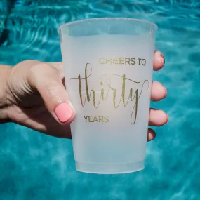 Personalized Shatterproof Summer Party Cups