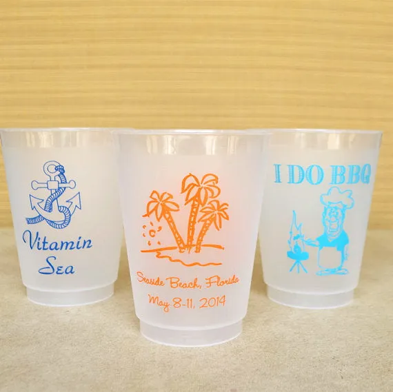 Personalized Summer Party Shatterproof Cups